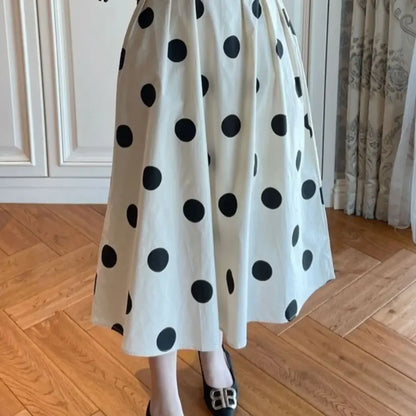 Skirts for Women Chic and Elegant High Waist New In Woman Skirt Clothing Trend 2024 Y2k Vintage A Line Casual Modest Streetwear