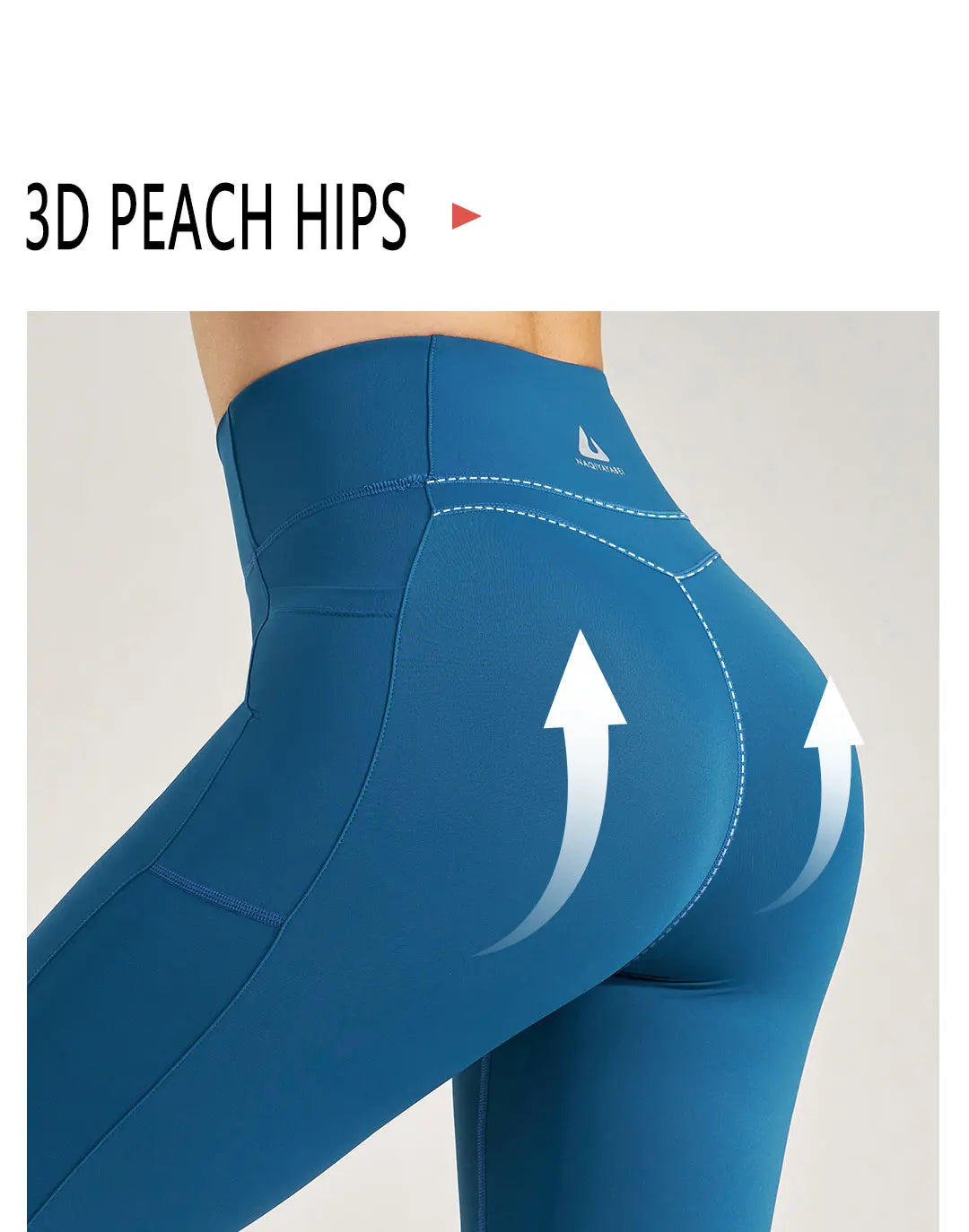 Women's High Waist Yoga Pants Peach Butt Stretch Leggings Outdoor Quick Dry Sweatpants Running Fitness No Trace Pants