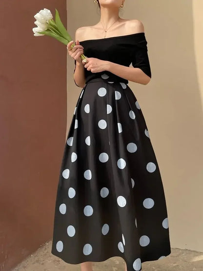 Skirts for Women Chic and Elegant High Waist New In Woman Skirt Clothing Trend 2024 Y2k Vintage A Line Casual Modest Streetwear