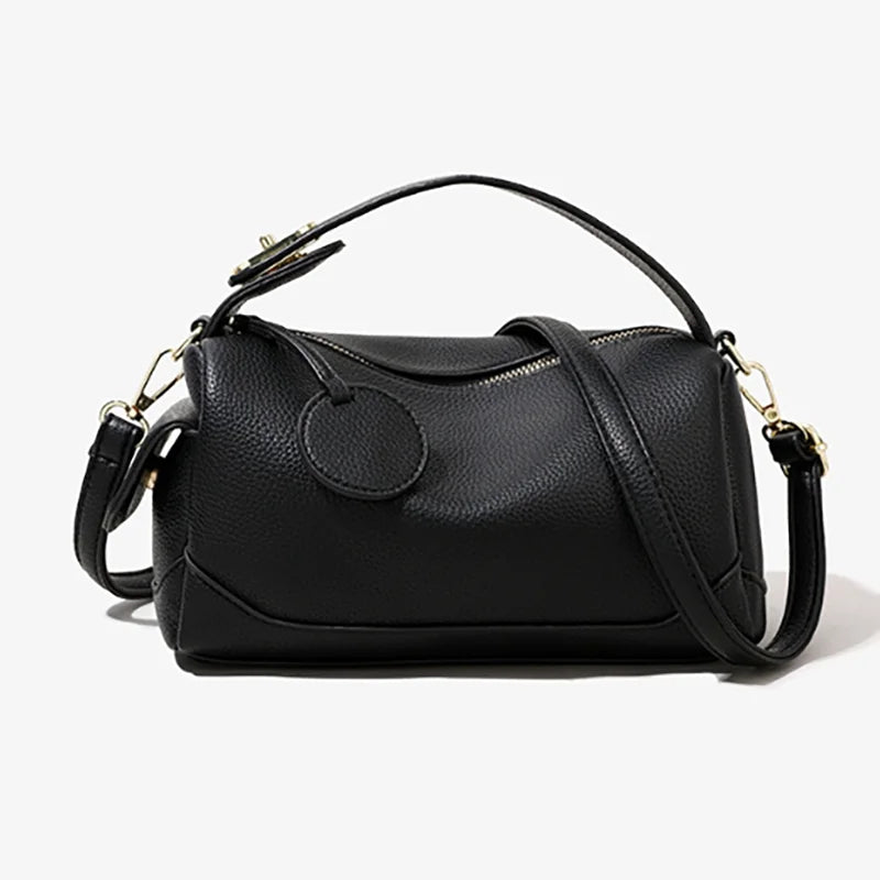 Women's Bags Fashion PU Leather Top Carrying Bag Handbags Multi Pocket Design Multifunctional Crossbody Tote Bag