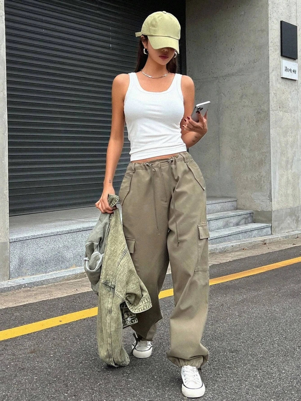 Camisole Tank Soft Top For Women Summer Outfits Tight And Sexy Tank Top Knitted Bottom Shirt And Sleeveless Top For Outerwear