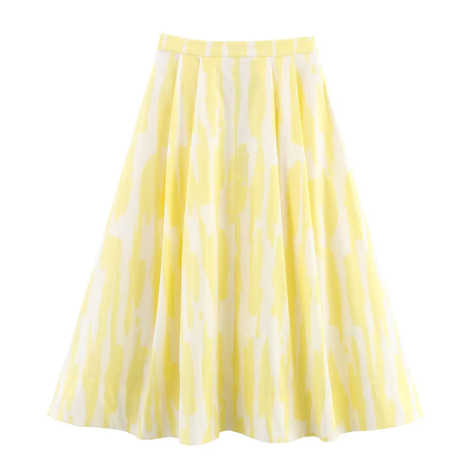 Women's Skirts Summer 2025 New Print Elegant Women's High Waist Skirts Chic Casual Joker Summer Travel Youth Skirts