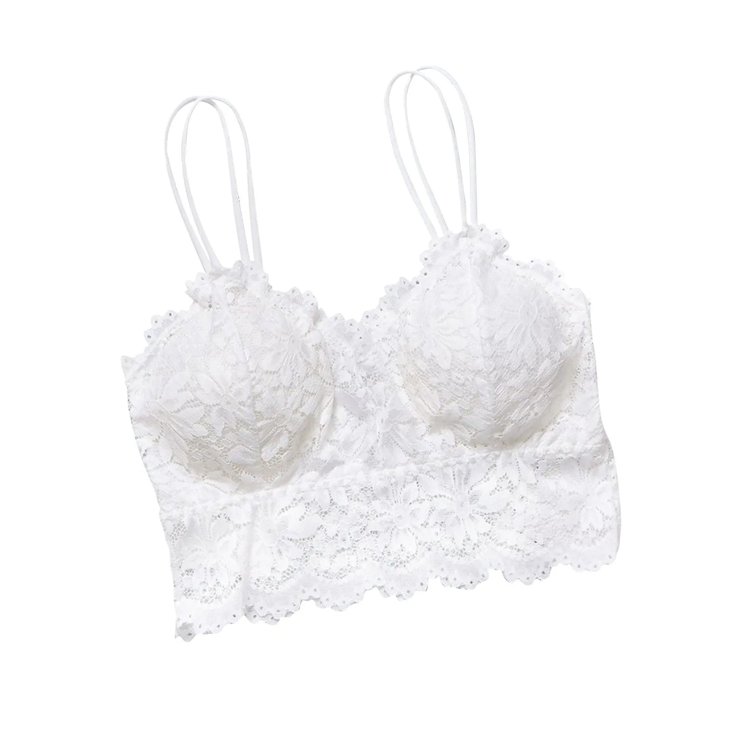 Women's Sexy Bra Top Solid Color Vest Lace Seamless Breathable Top Tank Tops for Women Crop Top Tank Tops for Women Womens Tank