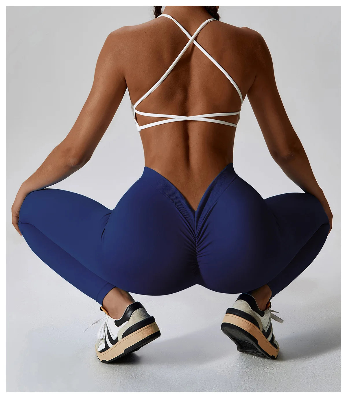 Yoga Pants Rear Rolled buttocks Peach Buttocks Women For Fitness High Waist Long Pants Women Hip Push UP Gym Women's Leggings