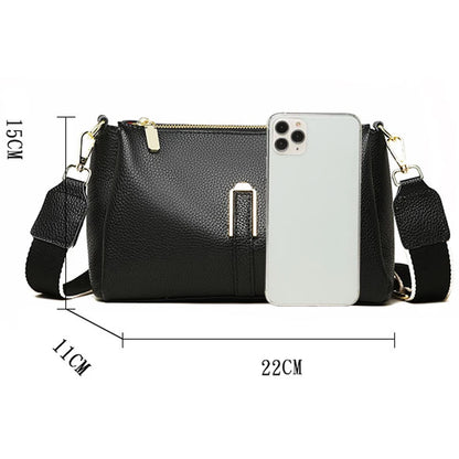 Women's Bag Handbag Fashion Female Messenger Phone Bag 2024 Luxury Cow Leather Women Shoulder Crossbody Bag