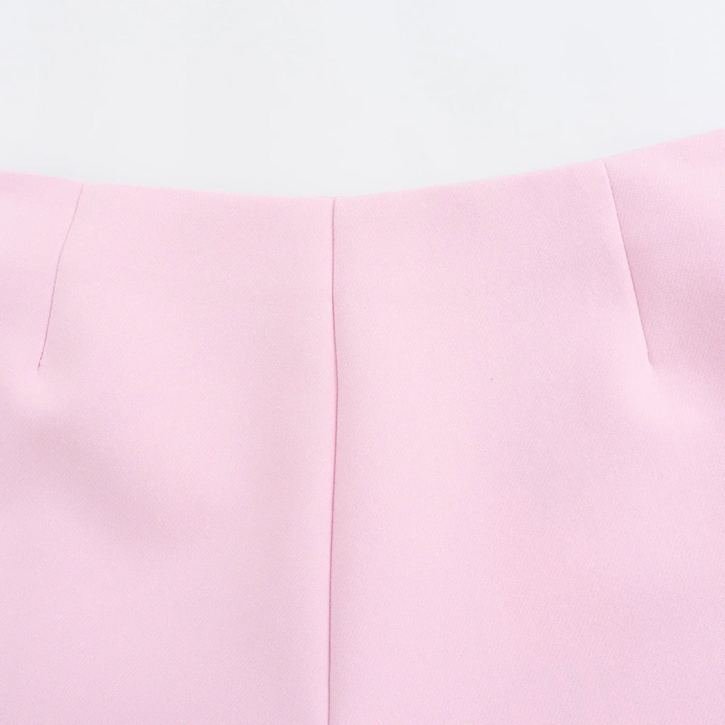 Bow Backless Vest Women Summer Sleeveless Halter Hollow Top Elegant Slim Skirt New Y2k Female Tanks Short Top Office