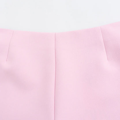 Bow Backless Vest Women Summer Sleeveless Halter Hollow Top Elegant Slim Skirt New Y2k Female Tanks Short Top Office