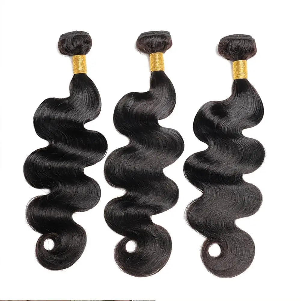 30 40 Inch Body Wave Human Hair Bundles 100% Brazilian Raw Human Hair 1/3/4 Bundles for Women 16A Thick Bundles