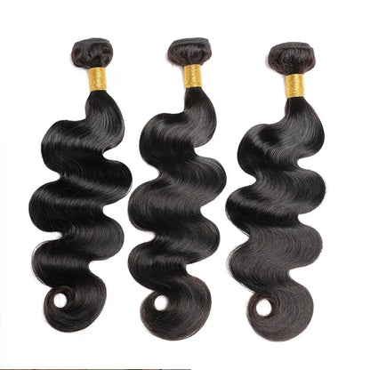 30 40 Inch Body Wave Human Hair Bundles 100% Brazilian Raw Human Hair 1/3/4 Bundles for Women 16A Thick Bundles