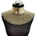 Indian Necklaces for Women Brand African Jewelry Handmade Beaded Statement Collar Beads Choker Necklace Wedding Dress
