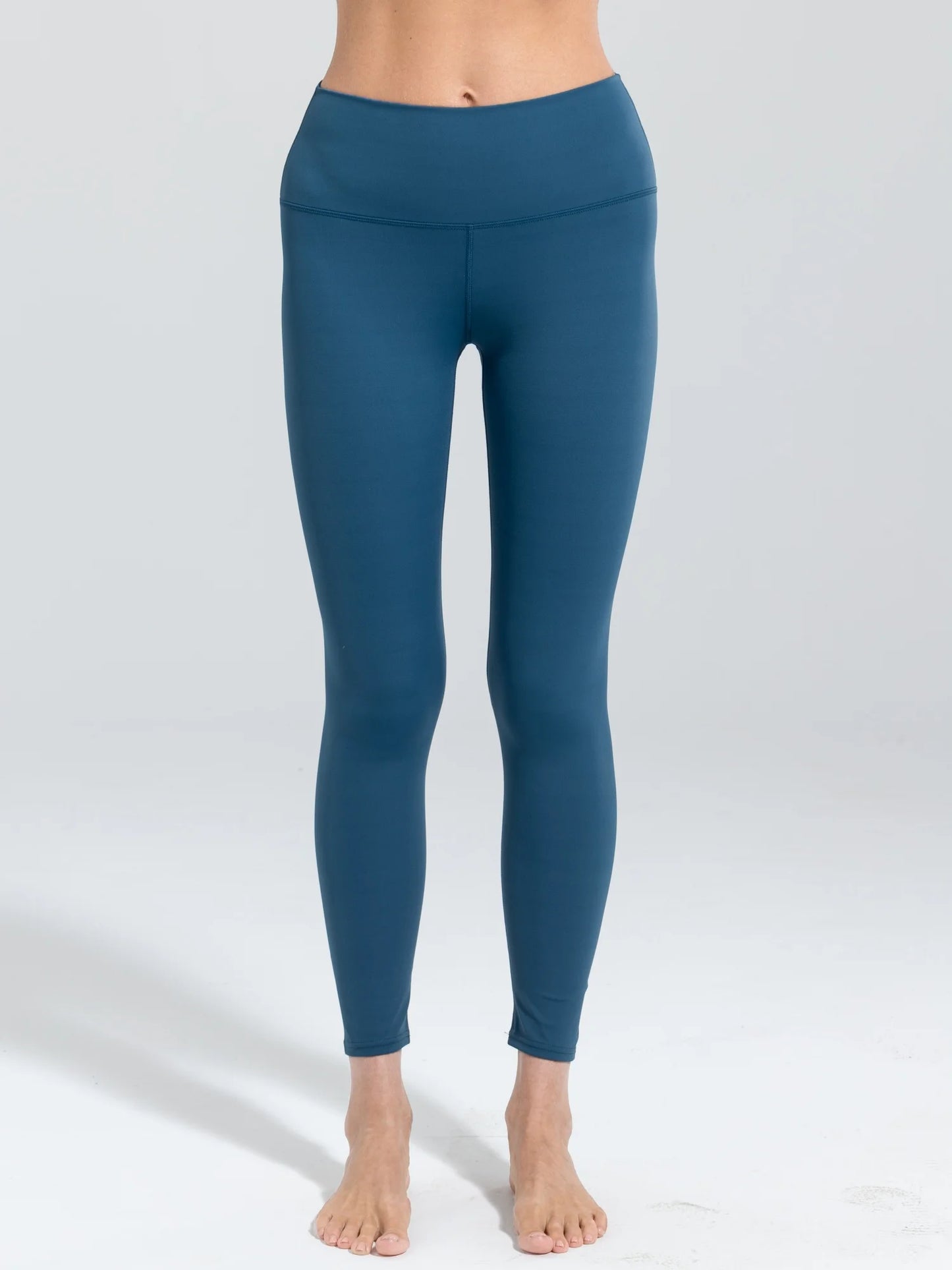 Women's High Waist Yoga Leggings Stretch Yoga Pants Tights Push Up Fitness Running Sportswear Solid Color Pants