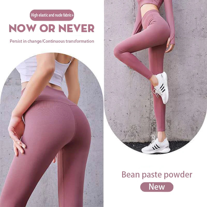 2025 New Yoga Pants Sport Leggings Women Tights Gym Push Up Leggings Fitness Jogging Pants Pantalones Deportivos Para Mujer