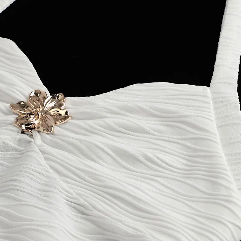 Women's Vest Top New Solid Sexy Summer Streetwear Fashion Halter Tank Casual Slim Elegant Female Versatile Knitted Tank Clothing