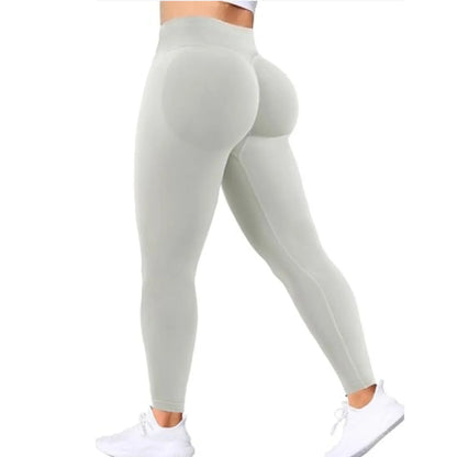 Women Gym Yoga Training Pants Three Leg High Waist Peach Hip Tight Nine Leg Pants Elastic Sports Pants With logo
