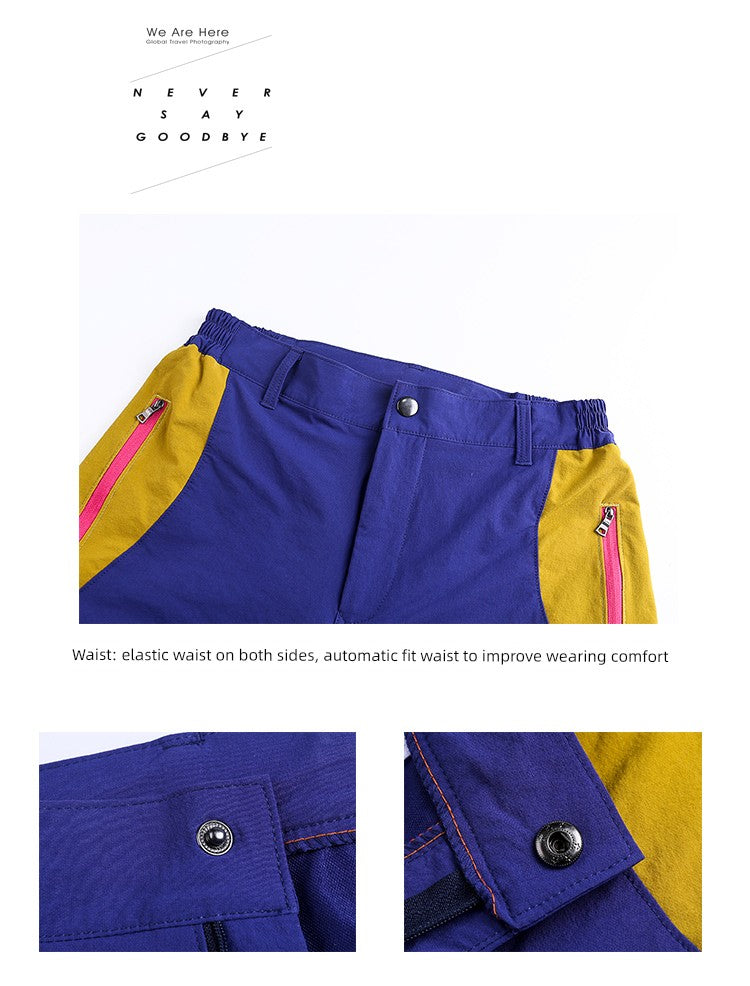 Contrast Color Fit Slimming Sweat-Absorbing Sports on Foot Outdoor