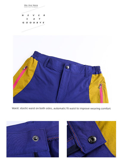 Contrast Color Fit Slimming Sweat-Absorbing Sports on Foot Outdoor