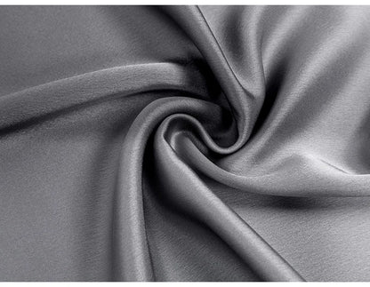 Long Black Satin Skirts Women For Work Summer Autumn Straight Brown Skirt Long Belt Coffee Formal Silk Maxi Skirt For Ladies