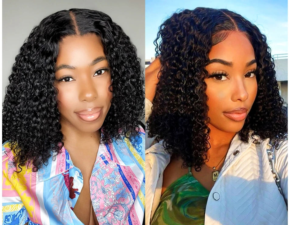 Glueless Wigs Human Hair Wear And Go Kinky Curly Lace Frontal 100% Human Hair Perruque Cheveux Humains OnSale Brazilian Raw Hair