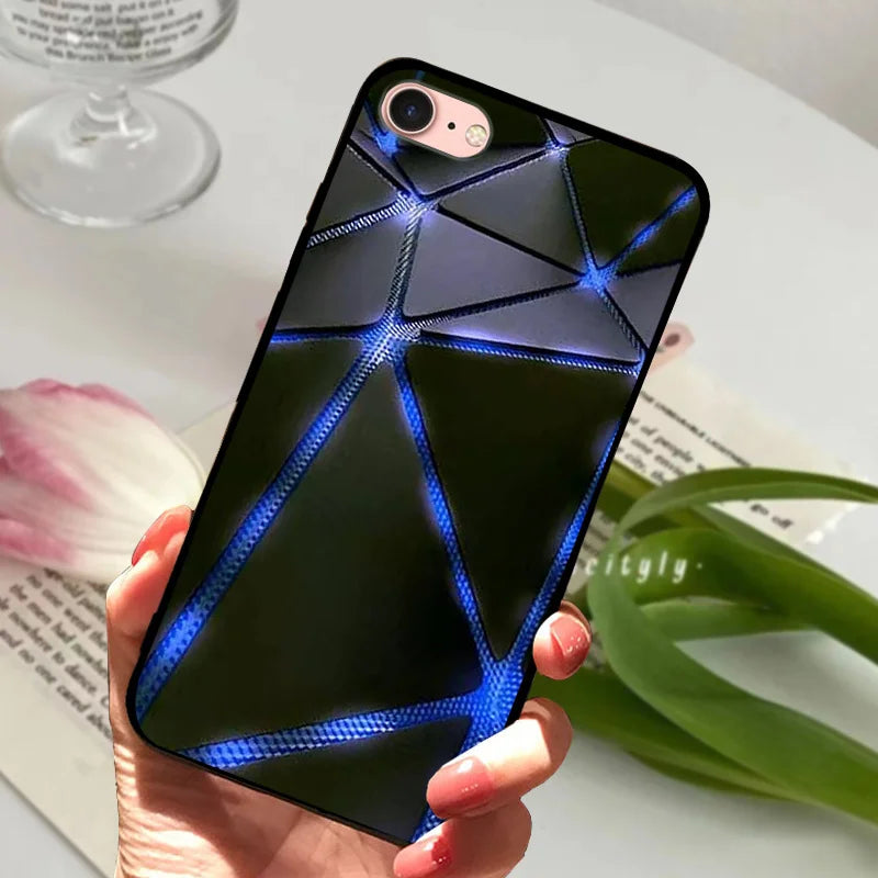 For iPhone 6S 6 Case Silicone Soft Back Phone Cover For iPhone 7 7Plus 6 6S Plus Silicon Cases For iPhone 8 8 Plus Fundas Bumper