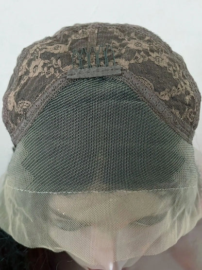 Glueless 26Inch 180%Density Black Kinky Curly 13*4*1 Lace Front Wigs For Women With Baby Hair Synthetic Fiber Daily Wear Wigs