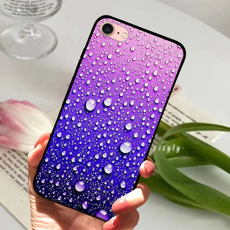 For iPhone 6S 6 Case Silicone Soft Back Phone Cover For iPhone 7 7Plus 6 6S Plus Silicon Cases For iPhone 8 8 Plus Fundas Bumper