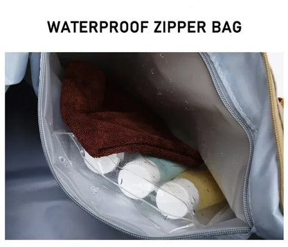 Fashion Travel Bags For Women Large Capacity Men's Sports bag Waterproof Female Messenger Bag Dry And Wet Dropshipping