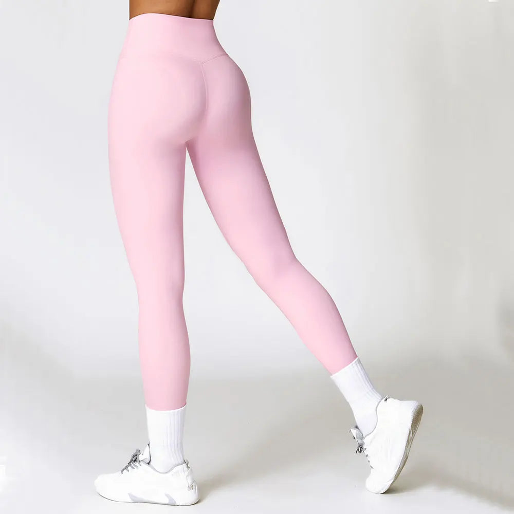 Women Yoga Pants High Waisted Sport Gym Workout Fitness Leggings Women Seamless Female Leggings Tummy Control Running Tights