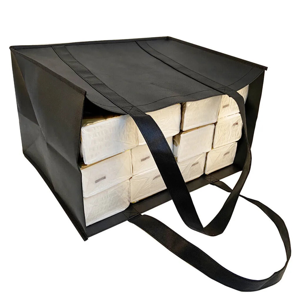 Simple Reusable Shopping Bags For Women Portable Foldable Eco-Friendly Grocery Heavy Duty Handbag Large Capacity Tote Bag