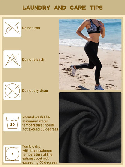 Solid Color Seamless Yoga Pants High Waist Fitness Sport Legging Women Stretchy Gym Workout Tights Running Pants