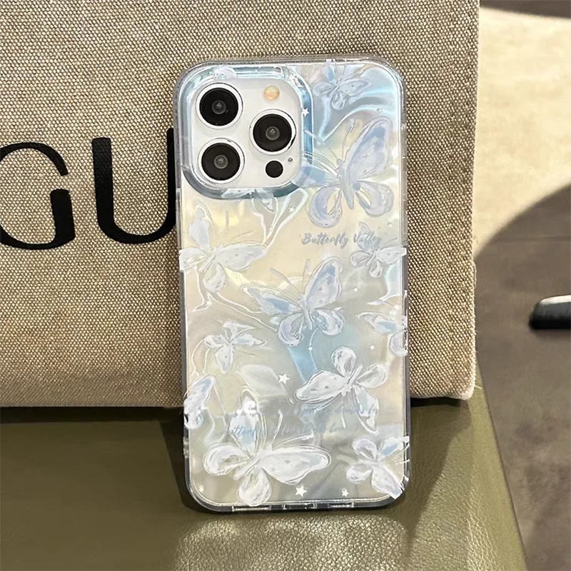 Butterfly Pearl Case For Honor X7C X9C 200 90 Smart X5B X8B X8A X8 X6B 70 X7A X7B X5 Plus X9A X9B X6 X6A Magic 7 6 5 Lite Cover
