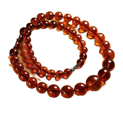 The New Amber Necklace Is The Same for Men and Women, Simple and Fashionable, and Versatile.