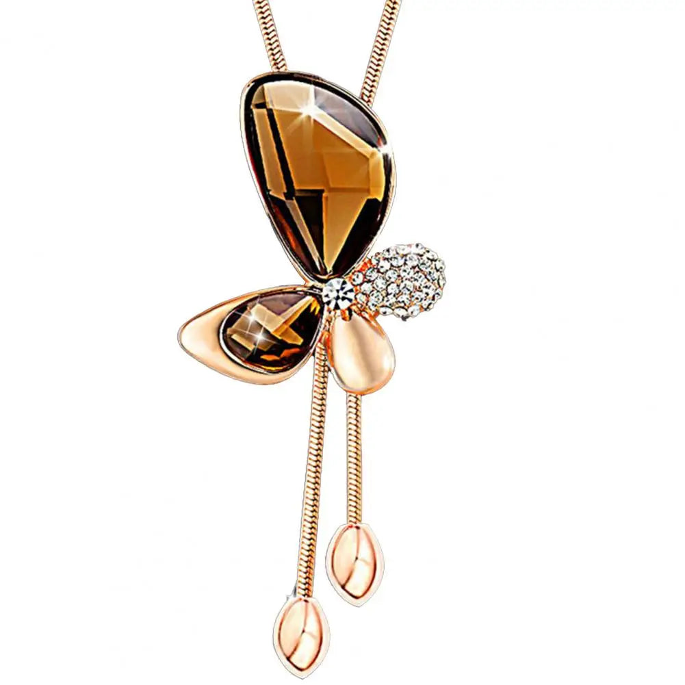 Women Necklace Chic Multiple Styles Pendant Necklace Long Sweater Chain Party Dress Necklace Jewelry Gift