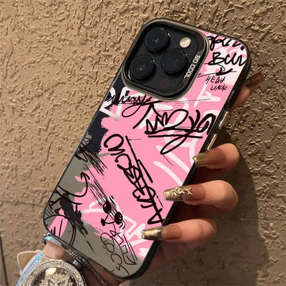 Personalized English Writing Lip Phone Case For IPhone 16 Cases For IPhone 15 14 13 12 11 Pro Max Cover Case Funda Bumber Coque