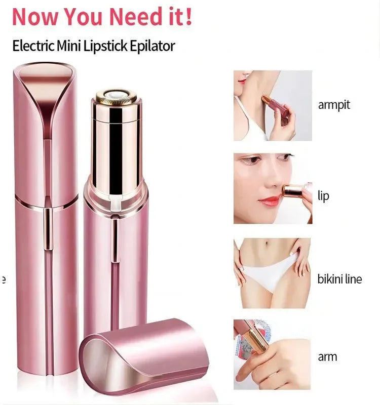 Mini Lipstick Razor For Women Full Body Shaving Without Skin Damage Perfect For Leg Arm And Armpit Hair Removal For Travel Use