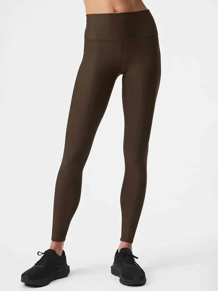 Yoga Leggings 7/8 High-Waist Airlift Legging Yoga Pants for Women Leggings Stretchy Tight Fitting Fitness Sports Workout Pants