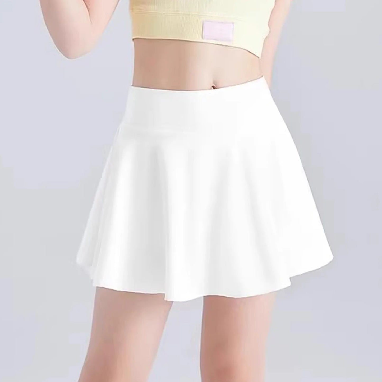 Children's tennis skirt Girls' fashion skirts Spring summer light quick-drying skirt Pants skirt Anti-exposure sports skirts