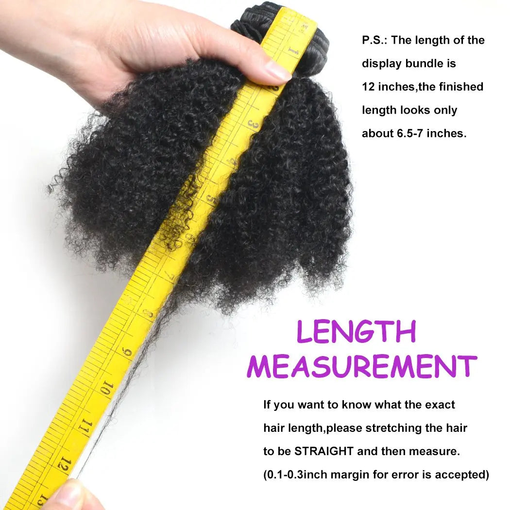 Brazilian Afro Kinky Curly Human Hair Bundles 4b 4c Afro kinky Bulk Human Hair Weave Bundle Deal Hair Extensions Wholesale