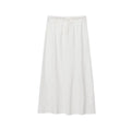 Women's Skirt New Fall 2025 Solid Color Drawstring Design Skirt Skirt Casual Fashion Personality Versatile