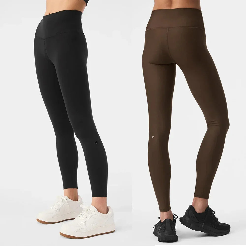 Yoga Leggings 7/8 High-Waist Airlift Legging Yoga Pants for Women Leggings Stretchy Tight Fitting Fitness Sports Workout Pants