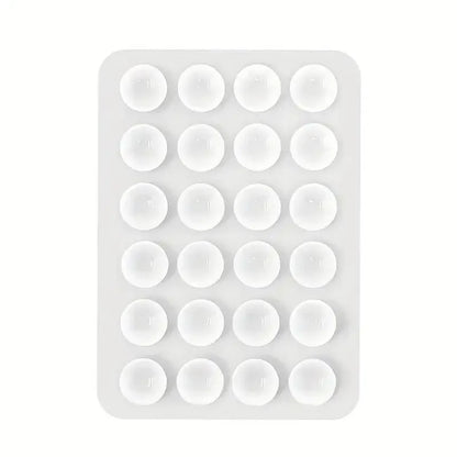 Silicone Suction Phone Holder Mat Multifunctional Suction Cup Wall Stand Square Anti-Slip Single-Sided Case Mount Back Sticker