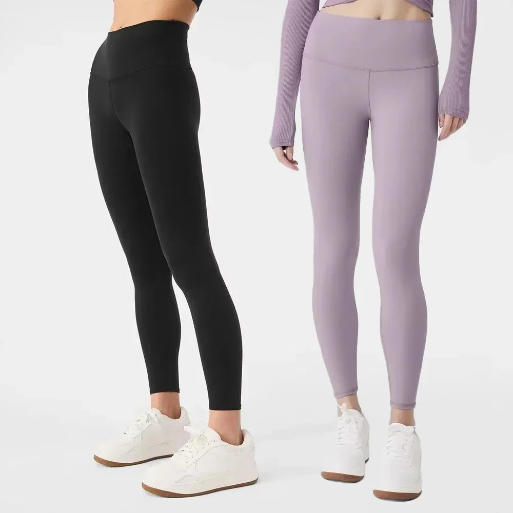 Yoga Leggings 7/8 High-Waist Airlift Legging Yoga Pants for Women Leggings Stretchy Tight Fitting Fitness Sports Workout Pants