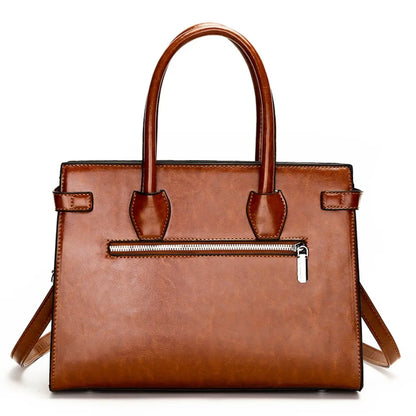 Genuine Handbags for Women 2025 New Luxury Ladies Hand Bags Female Leather Shoulder Top-Handle Crossbody Bags Casual Tote Sac