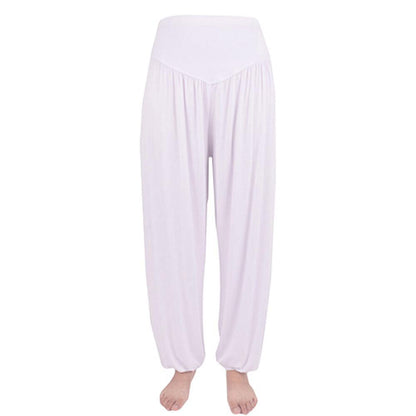 Women's Comfy Harem Yoga Loose Long Pants Belly Dance Boho Sports Wide Trousers Bloomers Dancewear Lady Sweatpants Harlan Pants
