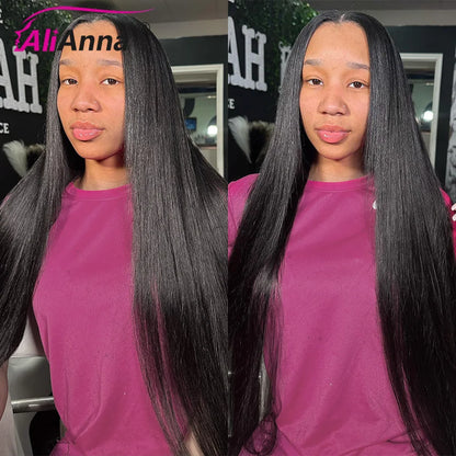 Straight Human Hair Bundles Raw Hair Bundles 100% Human Hair Extensions Natural Black Brazilian Hair Weave Bundles Fast Shipping