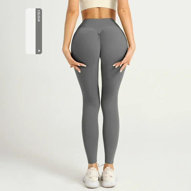 High Waist Yoga Leggings Women Fitness Leggings Running Cycling Pants Breathable Sports Leggings Summer Workout Gym Clothing👖👍