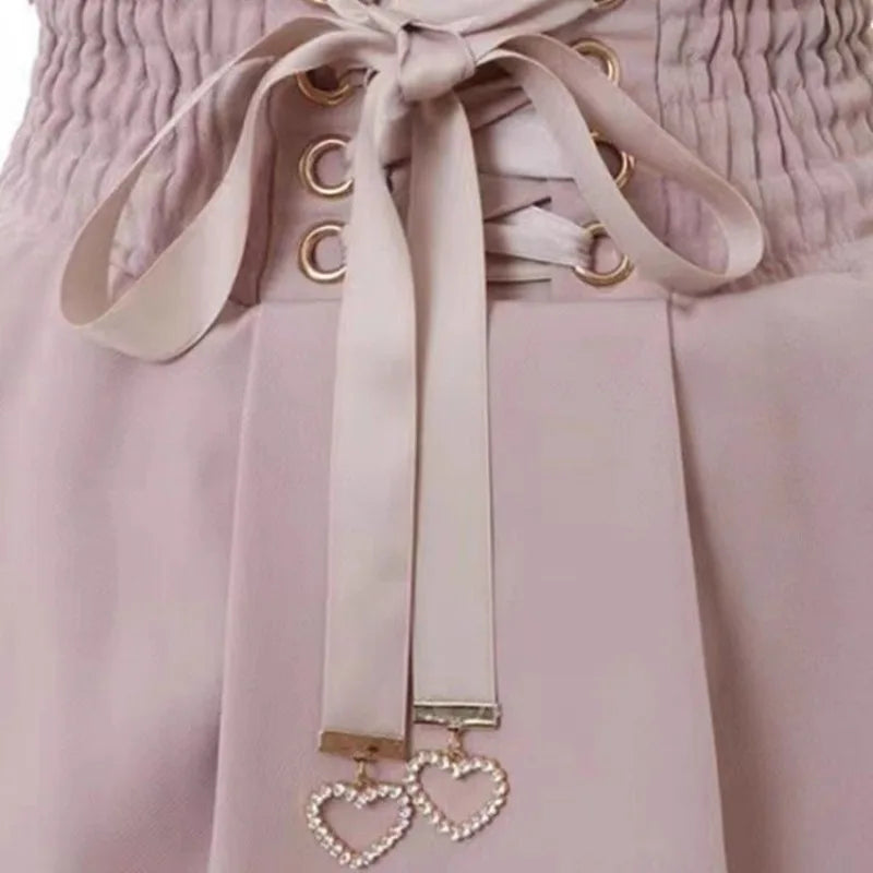 Japanese Skirts for Women High Waist A-line Ruffles Jupe Fashion Summer Saia 2025 Faldas Mujer De Moda Sweet Y2k Mini Skirt