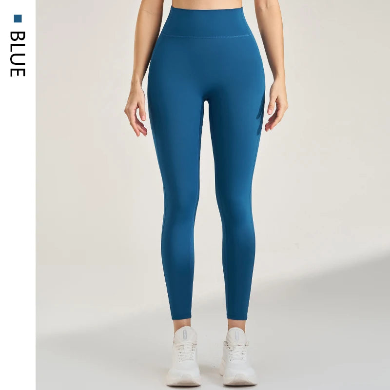 Women's High Waist Yoga Pants Peach Butt Stretch Leggings Outdoor Quick Dry Sweatpants Running Fitness No Trace Pants