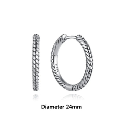 Original 925 Sterling Silver Earrings 2025 Stud Hoop Crystal Earings For Women Rose Gold Crown Heart Infinity Bee Earing Jewelry