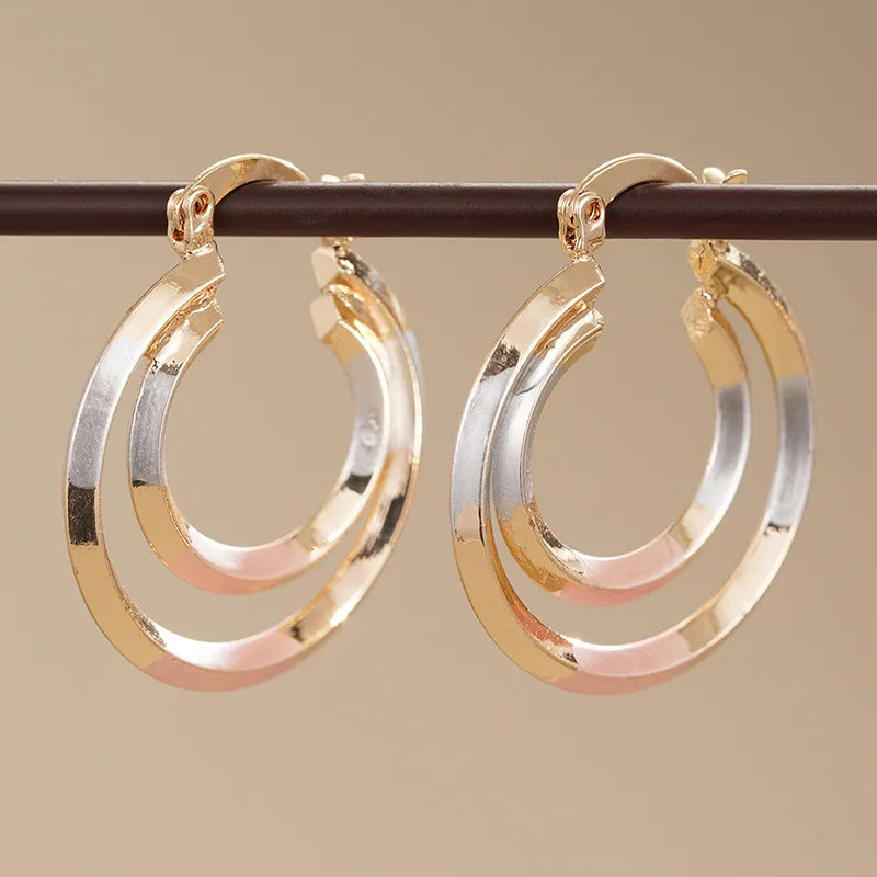 2025 New European and American Exquisite Exaggerated Earrings for Women's Luxury Fashion Evening Dress Fashion Accessories