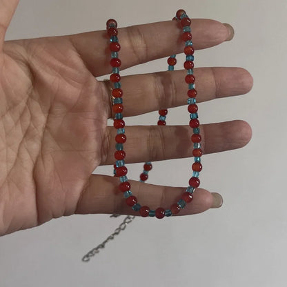 Flower Aesthetic Necklace For Women Adjustable Chain Girls Party Birthday Gift Amber Jewelry Gift Accessories Wholesale